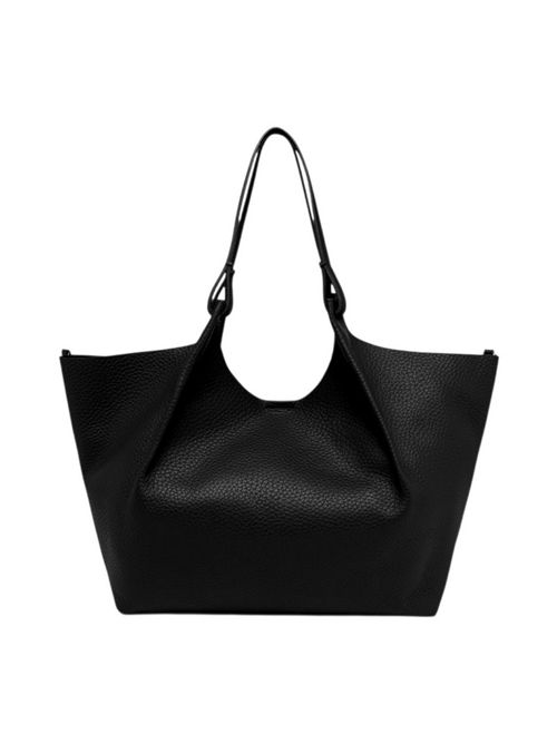 borsa donna dua grande in pelle nero Gianni Chiarini | BS9720RNGDBLNERO-CASTORO
